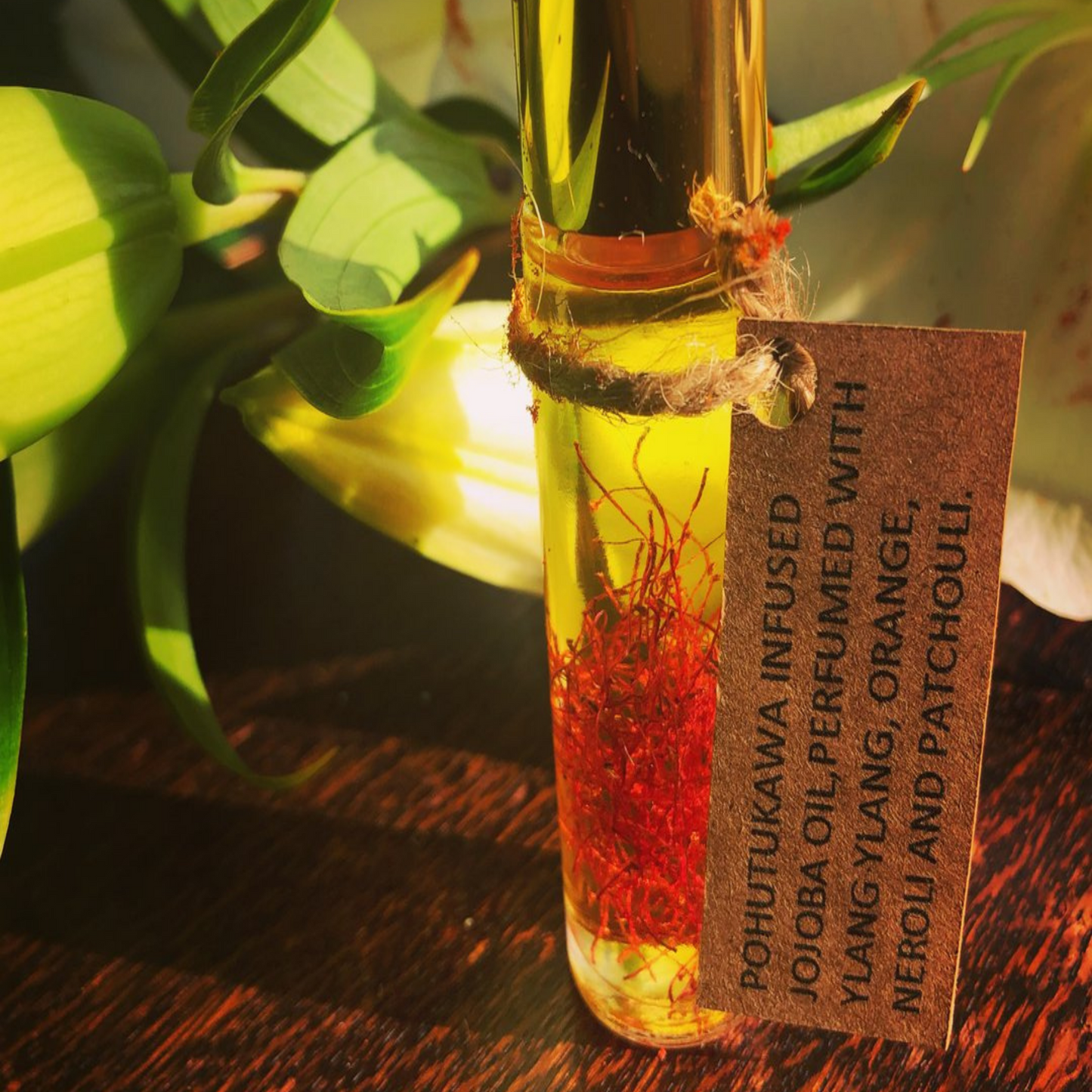 Pohutukawa Infused Perfume Oil.